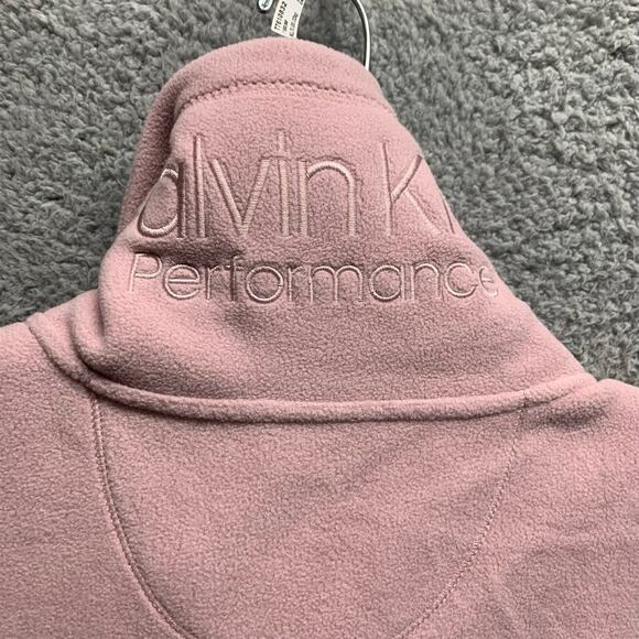 Calvin Klein Vest Womens Performance Size XL Full Zip Fleece Ladies Outdoor Coat - Picture 10 of 12